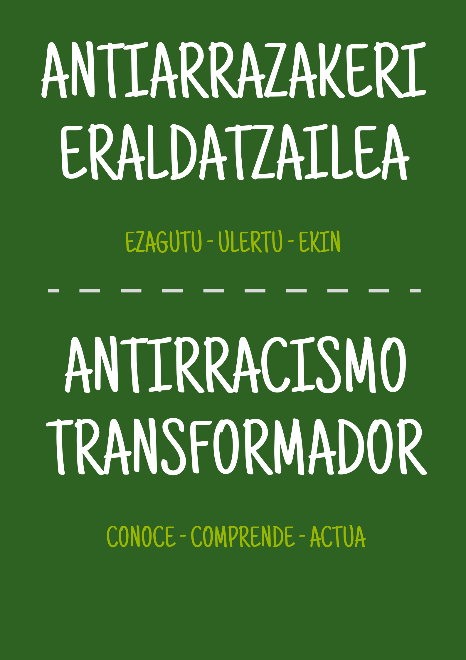 Antirracismo Transformador Sos Racismo Gipuzkoa