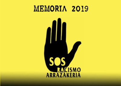 SOS Arrazakeria 2019ko Memoria