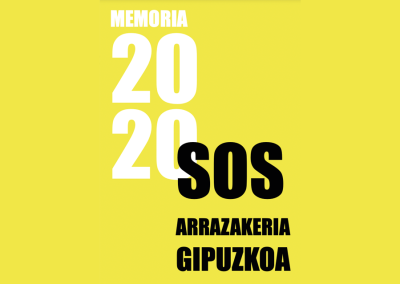 SOS Arrazakeria 2020ko Memoria