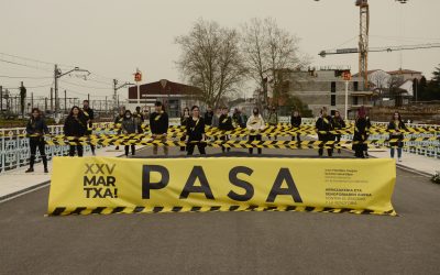 ¡PASA! Presentamos la marcha antirracista en Irun