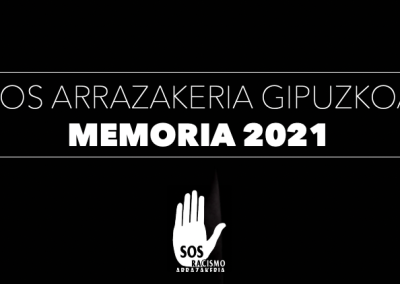 SOS Arrazakeria Gipuzkoa 2021eko Memoria