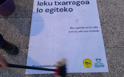 Hau Ez Da Leku Duina – Kalean lo egiten duten pertsonen aldeko kanpaina