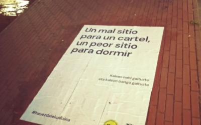 Hau Ez Da Leku Duina –  Campaña a favor de las personas que duermen en la calle