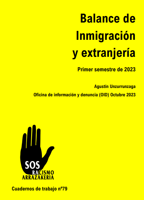 79. Balance de inmigración y extranjería (1º semestre 2023)