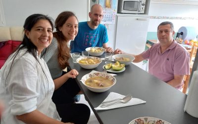 Alrededor de 115 comidas de Bizilagunak disfrutaron el pasado domingo de “mil sabores, mil historias”