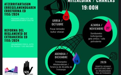 Charla sobre la Reforma del Reglamento de Extranjería (ED 1155/2024)